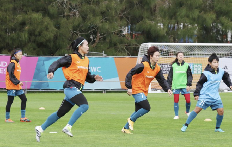 Đội tuyển nữ Việt Nam tăng tốc chuẩn bị cho World Cup 2023. (Ảnh Anh Thư)