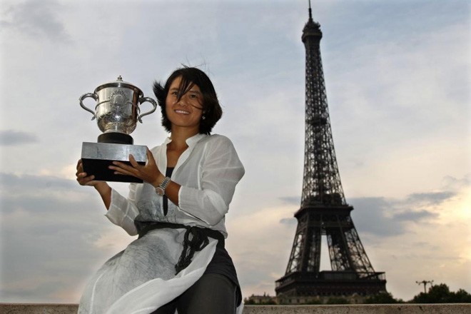 Li Na là tay vợt Trung Quốc đầu tiên vô địch một giải Grand Slam