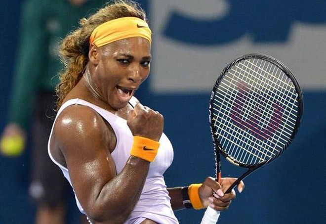 Serena William đã thiết lập một kỷ lục mới tại Australia Mở rộng