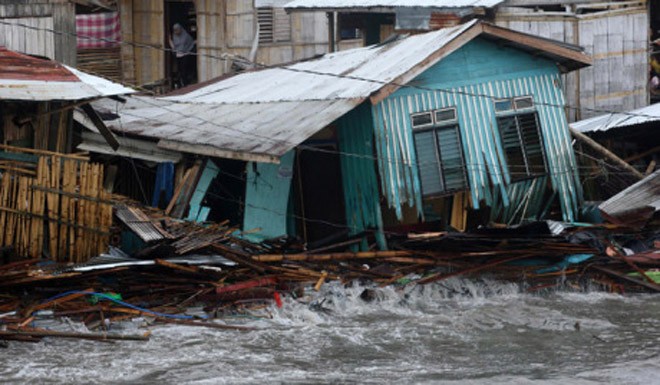 Philippines: 40 người chết trong bão Agaton