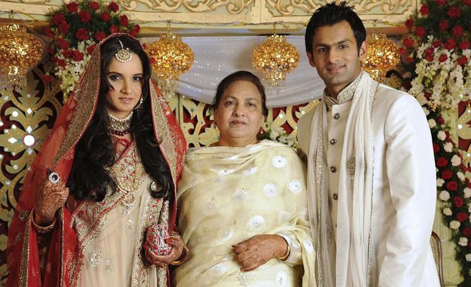 Đám cưới rình rang giữa Mirza và Malik năm 2010 