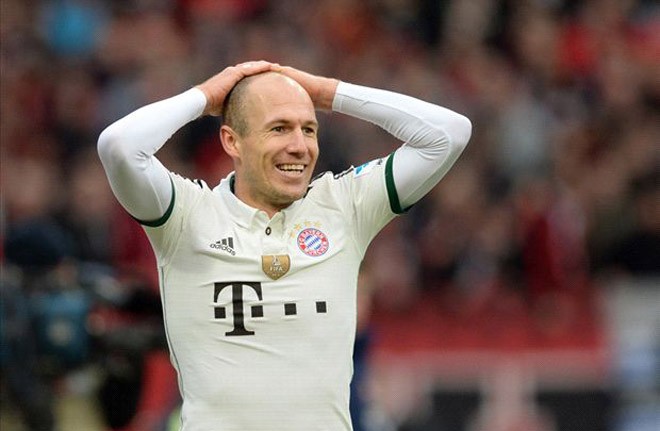 Thắng Arsenal, Bayern 'trọng thưởng’ Arjen Robben