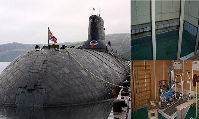 Nội thất ‘khủng’ của tàu ngầm lớp Akula 