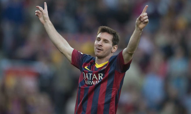Messi đã trở thành chân sút xuất sắc nhất lịch sử Barcelona 