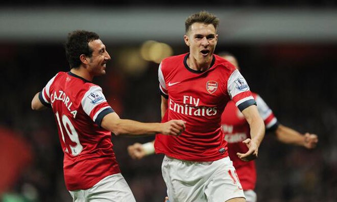 Arsenal trói thành công Ramsey là Cazorla 