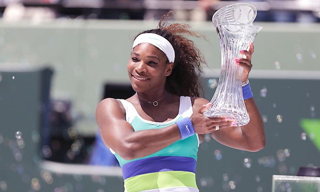 Serena Williams đăng quang tại Sony Open Tennis 2014 