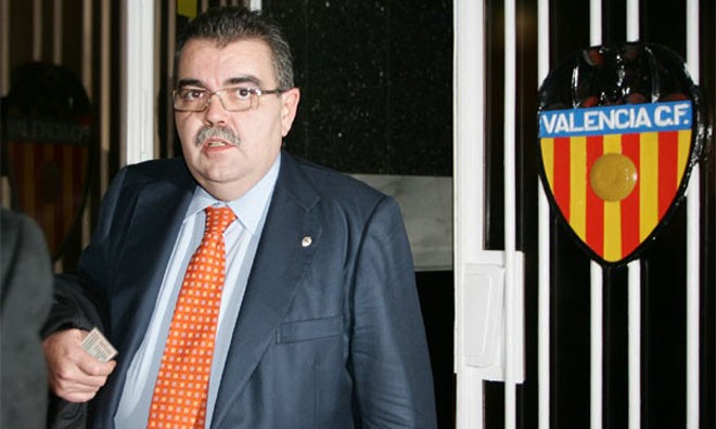 Cựu chủ tịch Juan Soler của Valencia.