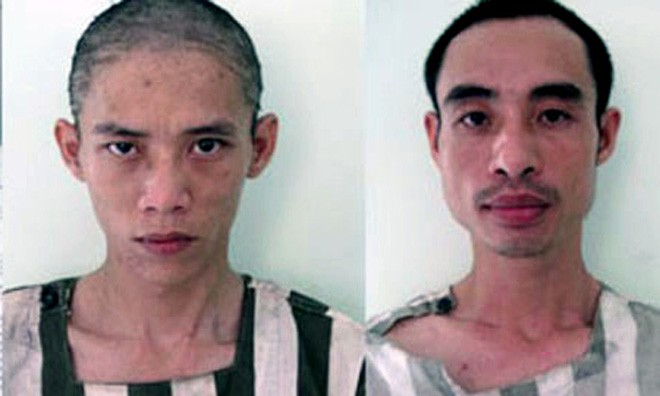 Nguyễn Văn Nam và Hoàng Thanh bị bắt tại cơ quan công an.