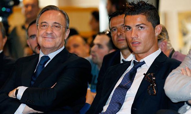 Chủ tịch Perez không muốn Ronaldo ra sân trong tình trạng chấn thương