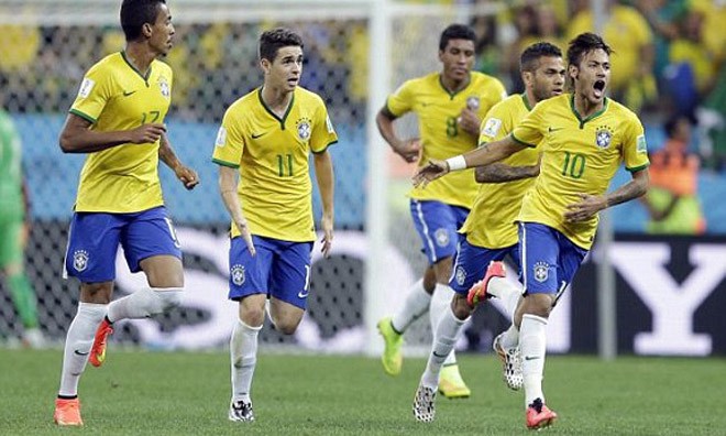 Neymar tỏa sáng, Brazil ngược dòng lấy trọn 3 điểm