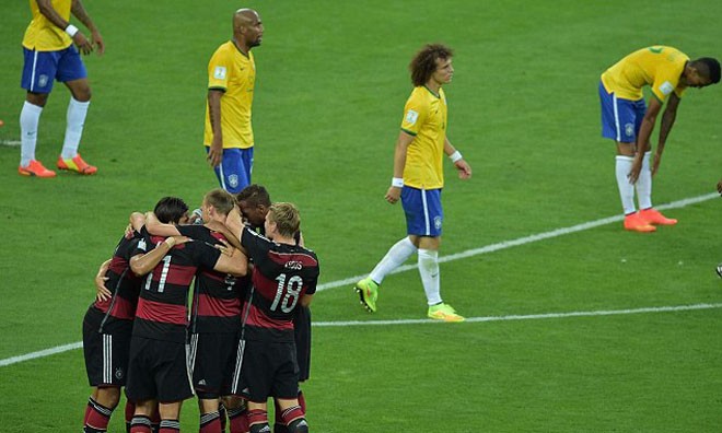 Nội bộ tuyển Đức bất đồng qua màn hủy diệt Brazil
