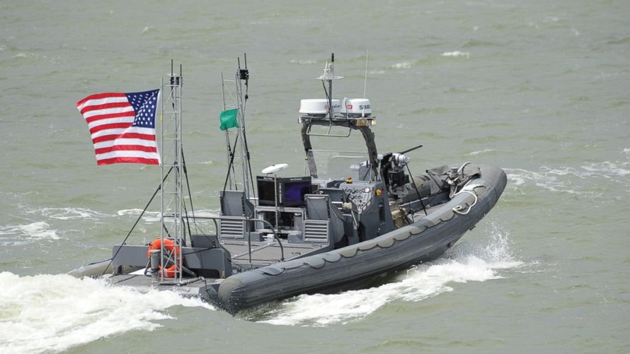 Hải quân Mỹ 'khoe' siêu tàu tuần tra không người lái