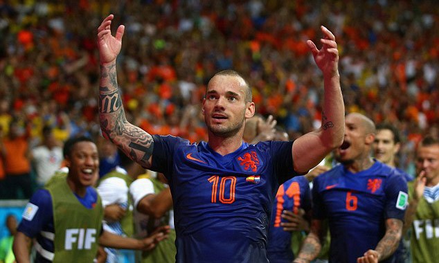 Wesley Sneijder.