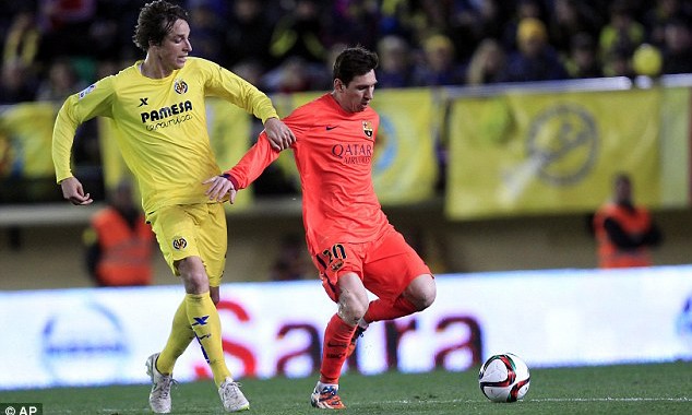 Messi và một số đồng đội tại Barca đã bị kiểm tra doping sau trận thắng 3-1 trước Villarreal tại Cúp nhà Vua hôm giữa tuần.