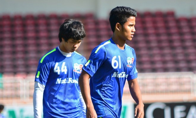 Lê Đức Lương (số 61) lần thứ 2 được triệu tập lên U23 Việt Nam. Ảnh: Zing.