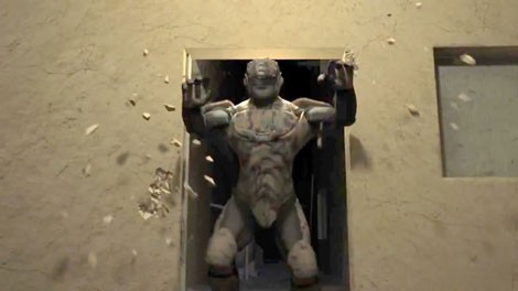 Hình ảnh lính Mỹ mặc áo giáp Người sắt trong video của SOCOM.