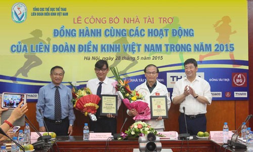 THACO và Đức Giang đồng hành cùng điền kinh Việt Nam