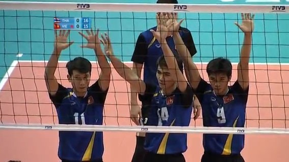 Tuyển bóng chuyền nam VN thua Thái Lan 0-3, giành HCB