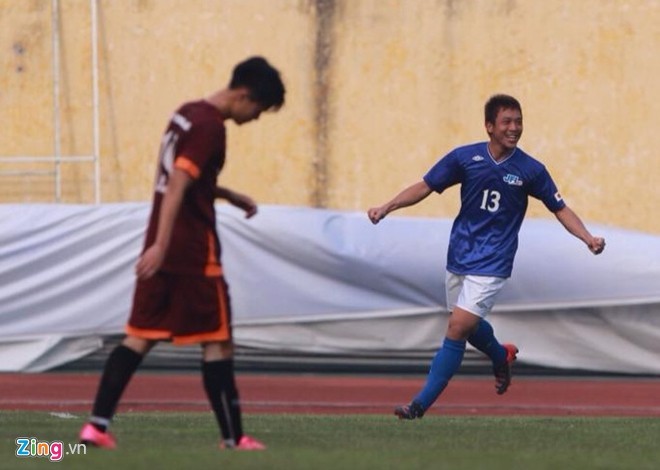 U23 Việt Nam thua tan tác đội bóng tập hợp các cầu thủ hạng Tư Nhật Bản. Ảnh: Zing