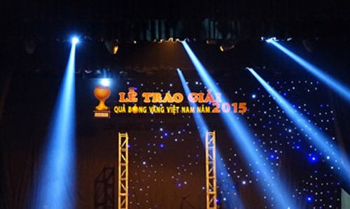Gala trao giải Quả Bóng Vàng Việt Nam 2015