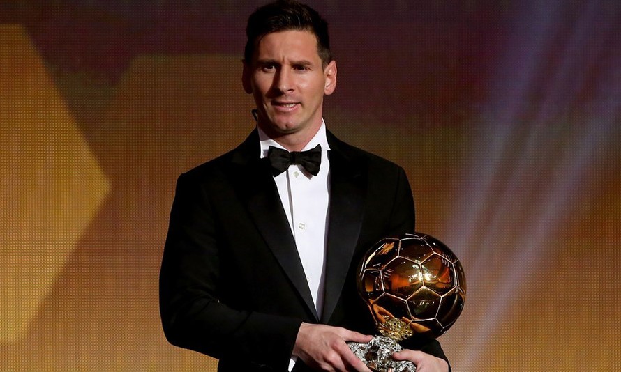 Siêu sao Messi lần thứ 5 giành Quả bóng vàng