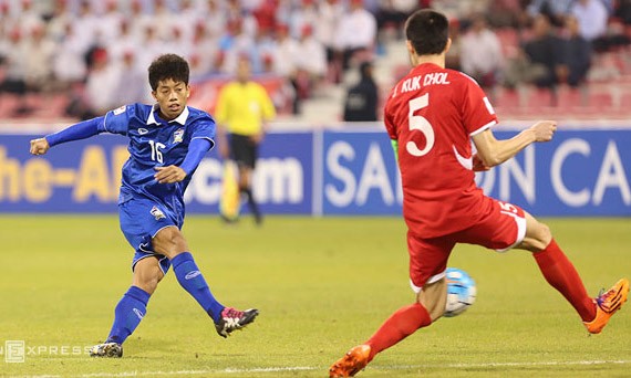 U23 Thái Lan - U23 Triều Tiên: 2-2: Người Thái can trường