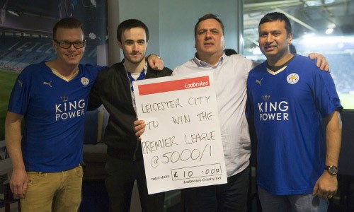 CĐV không tin Leicester City vô địch, chấp nhận ăn non vụ cá cược