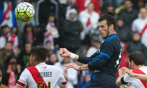 Bale trở thành người hùng của Real trong khi Ronaldo phải nghỉ dưỡng thương. Ảnh: Reuters
