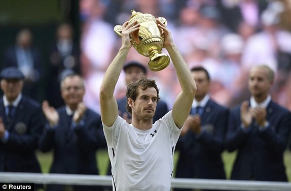 Andy Murray lần thứ 2 lên ngôi vô địch Wimbledon