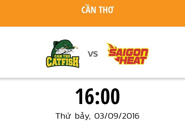 [VBA 2016] CT Catfish vs SG Heat (60-67): Khách lấn chủ