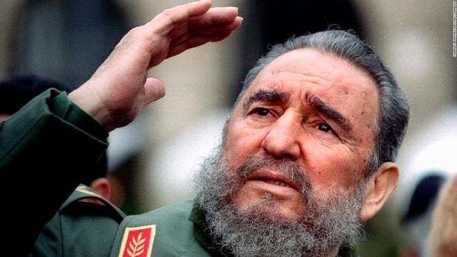 Lãnh tụ vĩ đại của Cuba Fidel Castro . Ảnh: Reuters