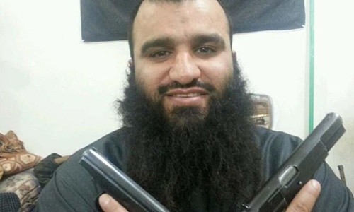 Abu Abdel Rahman, đao phủ IS chuyên sát hại phụ nữ. Ảnh: Sun 