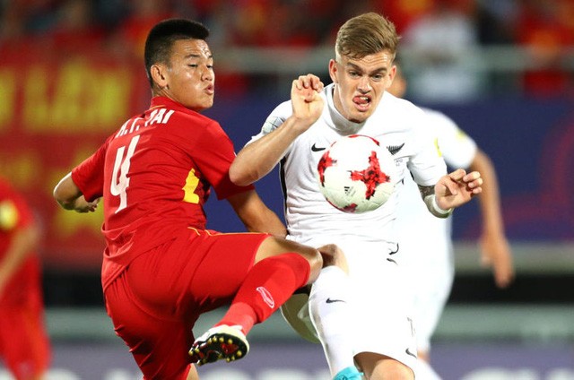 Báo New Zealand ca ngợi tinh thần thi đấu của U20 Việt Nam