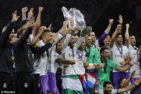Real Madrid đã phá lời nguyền Champions League khi bảo vệ thành công ngôi vô địch