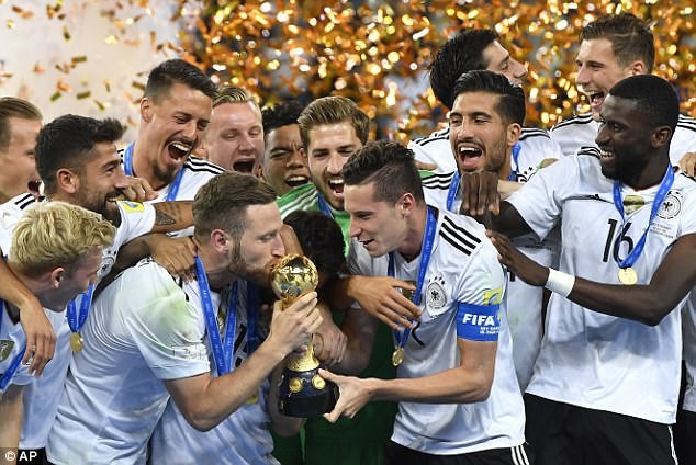 'Người hùng' Stindl giúp Đức vô địch Confederations Cup