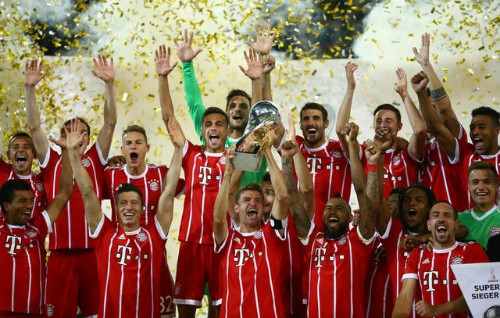 Bayern giành danh hiệu đầu tiên cho mùa giải mới. Ảnh: Reuters.