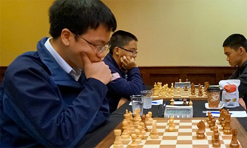 Quang Liêm chiến thắng nhờ chiến thuật táo bạo, nhưng hợp lý. Ảnh: Chess Daily. 