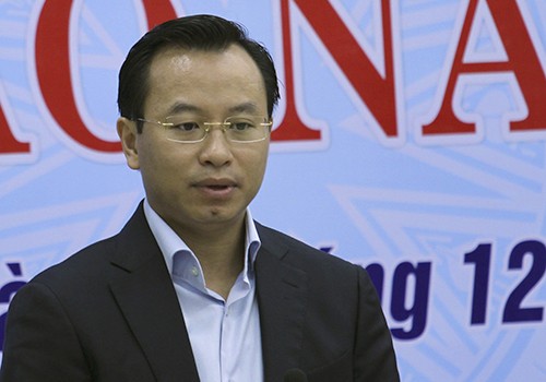 Ông Nguyễn Xuân Anh, trong lần điều hành tại kỳ họp HĐND TP Đà Nẵng khóa IX