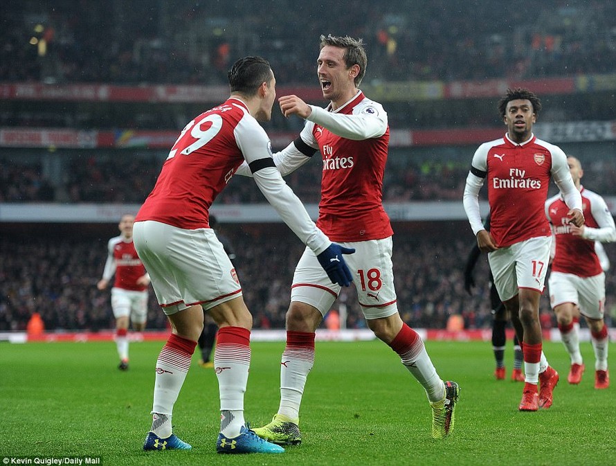 Arsenal nhanh chóng “kết liễu” Crystal Palace 4-1 ở Emirates 