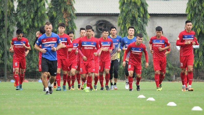 Đội tuyển Việt Nam. Ảnh: Thể thao văn hóa