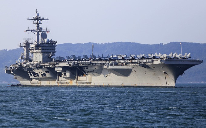 Khám phá tàu sân bay 'Đại bàng vàng' của Hải quân Mỹ