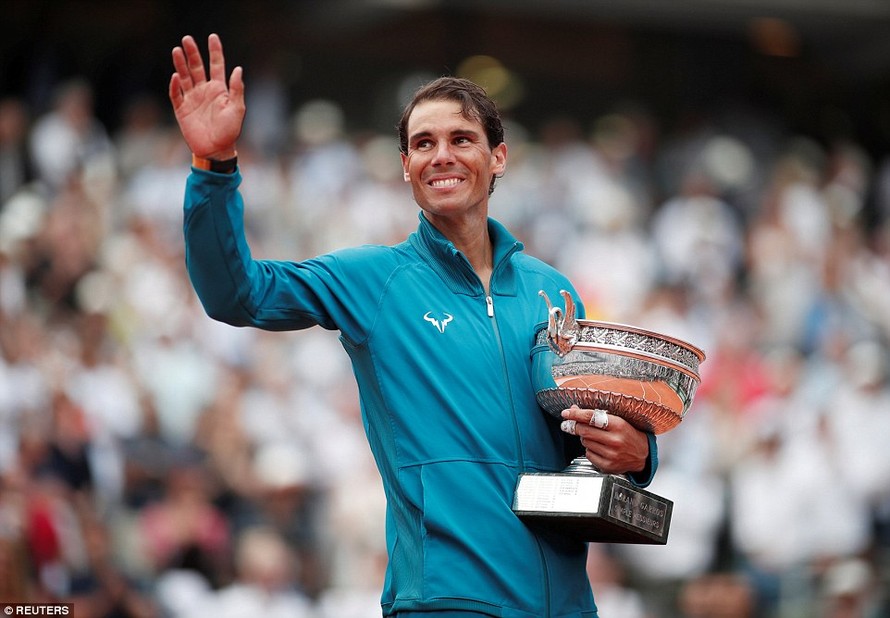 Nadal lần thứ 11 vô địch Roland Garros
