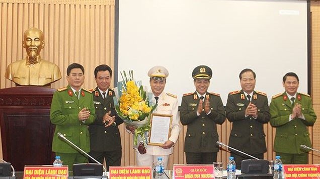 Đảng ủy, Ban Giám đốc Công an TP. Hà Nội chúc mừng Đại tá Nguyễn Thanh Tùng