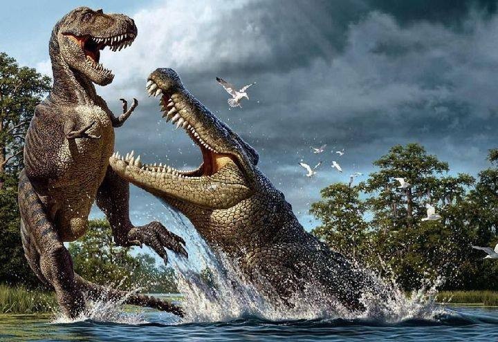 Quái vật tiền sử xơi tái khủng long bằng chiếc răng to như... quả chuối