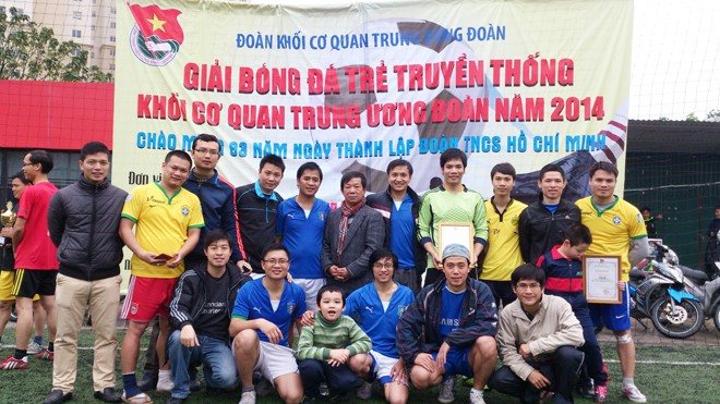 Báo Tiền Phong giành giải 3 cúp Trung ương Đoàn 2014