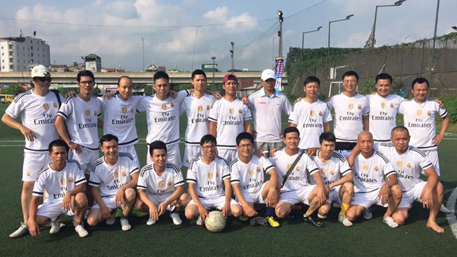 FC Báo Tiền Phong tại giải đấu tranh cup Trung Thành lần 3-2015