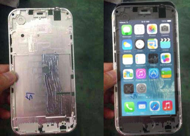 iPhone 6 lộ khung sườn
