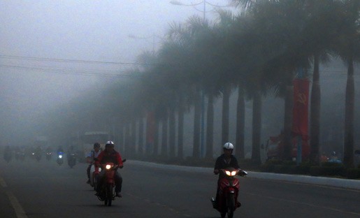 Sương mù phủ trắng nhiều tỉnh Tây Nam Bộ