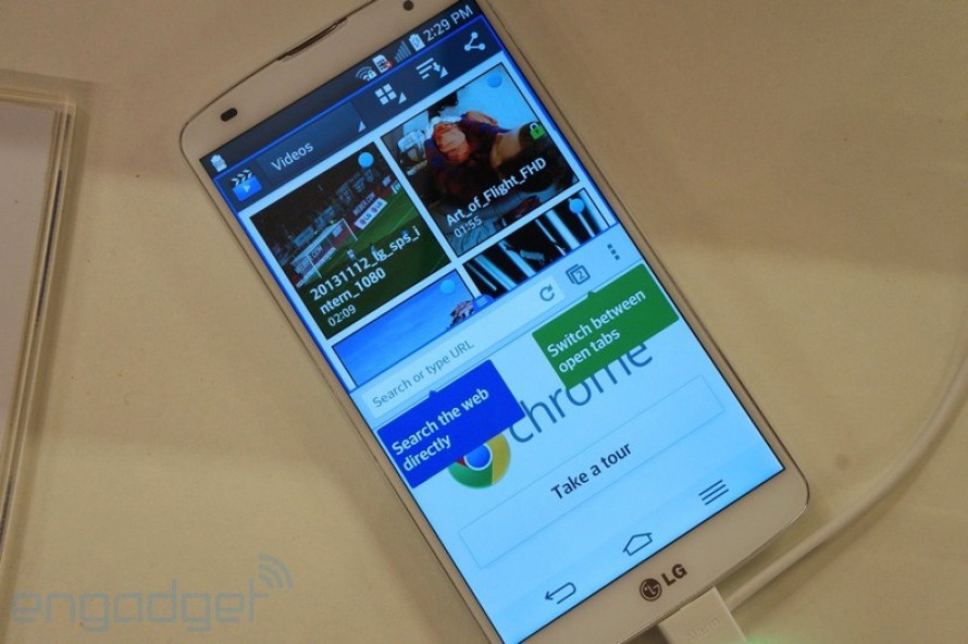 LG G Pro 2: To hơn, mỏng hơn và hấp dẫn hơn 