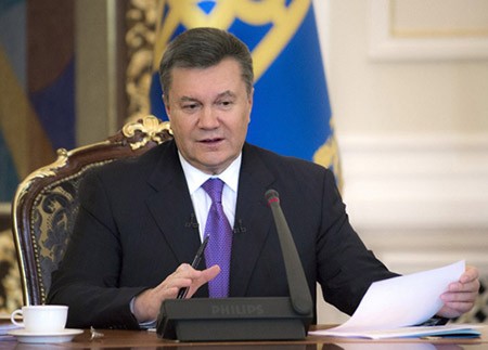 Cựu tổng thống Ukraine Viktor Yanukovych. Ảnh: AFP